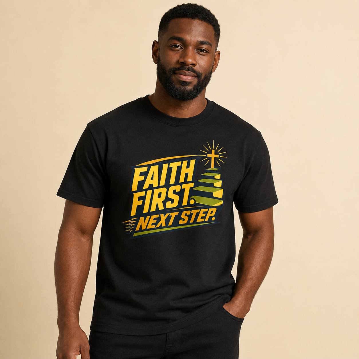 Faith First T-Shirt - Image 5