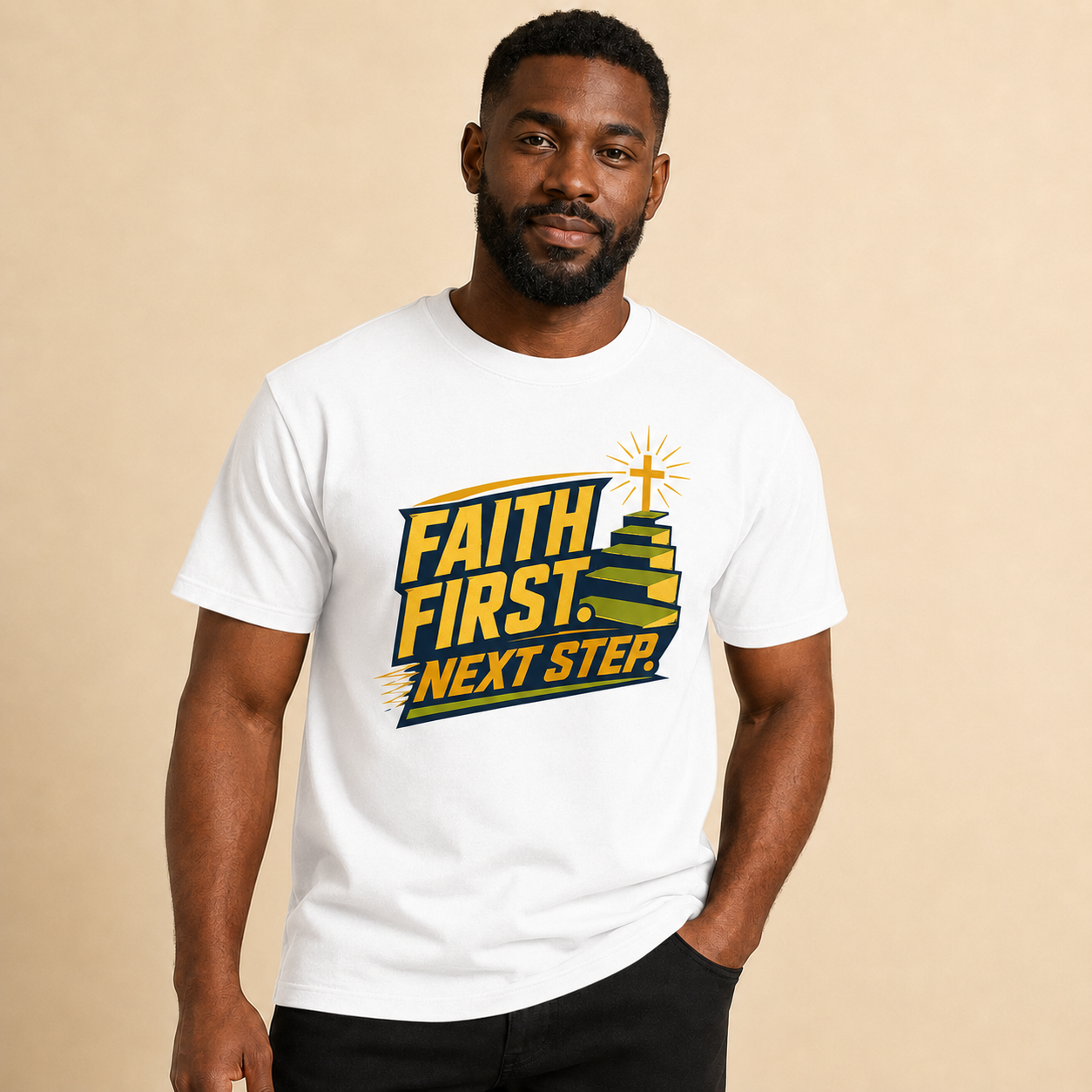 Faith First T-Shirt - Image 2