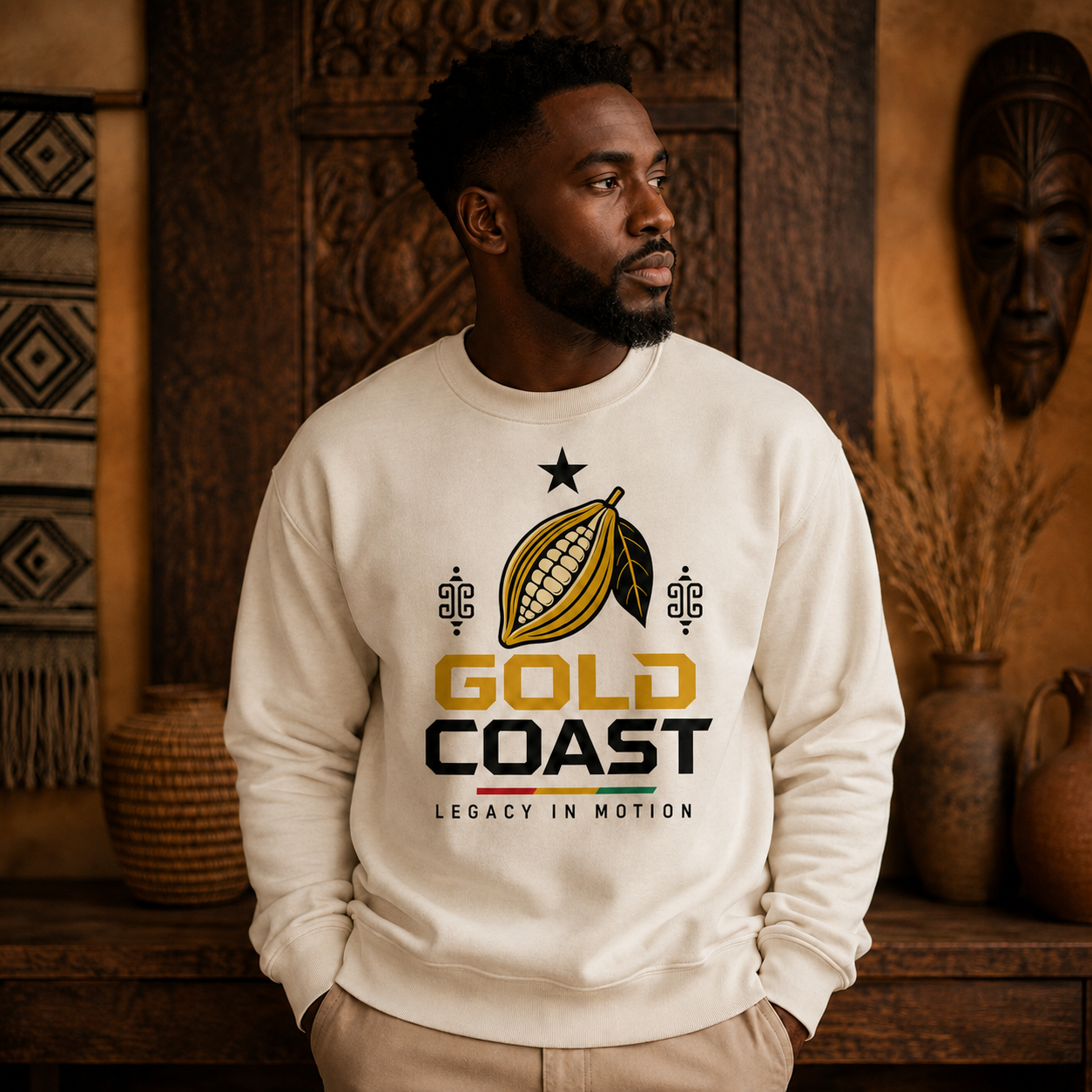 Gold Coast — Legacy in Motion Crewneck Sweatshirt - Image 4