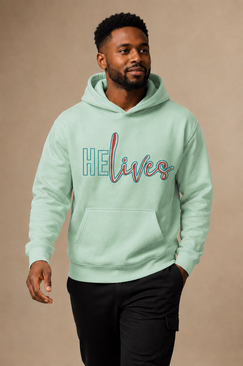 He Lives Hoodie - Image 8