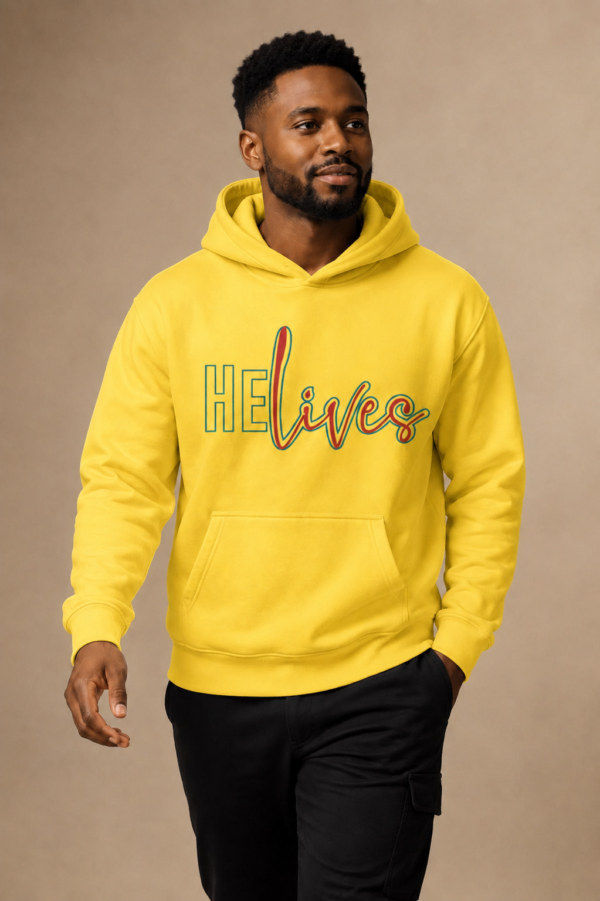 He Lives Hoodie