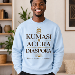 Kumasi • Accra • Diaspora Crewneck Sweatshirt