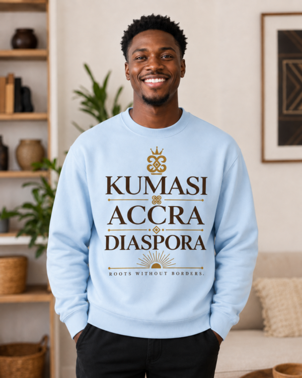 Kumasi • Accra • Diaspora Crewneck Sweatshirt