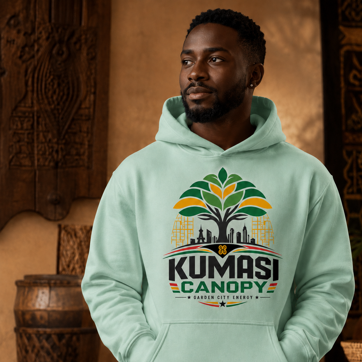 Kumasi Canopy — Garden City Energy Hoodie - Image 2