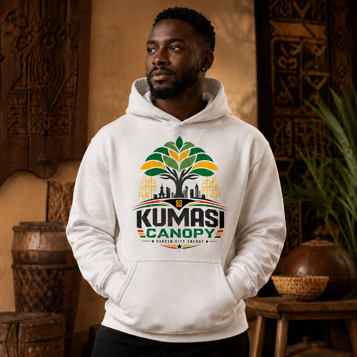 Kumasi Canopy — Garden City Energy Hoodie - Image 3