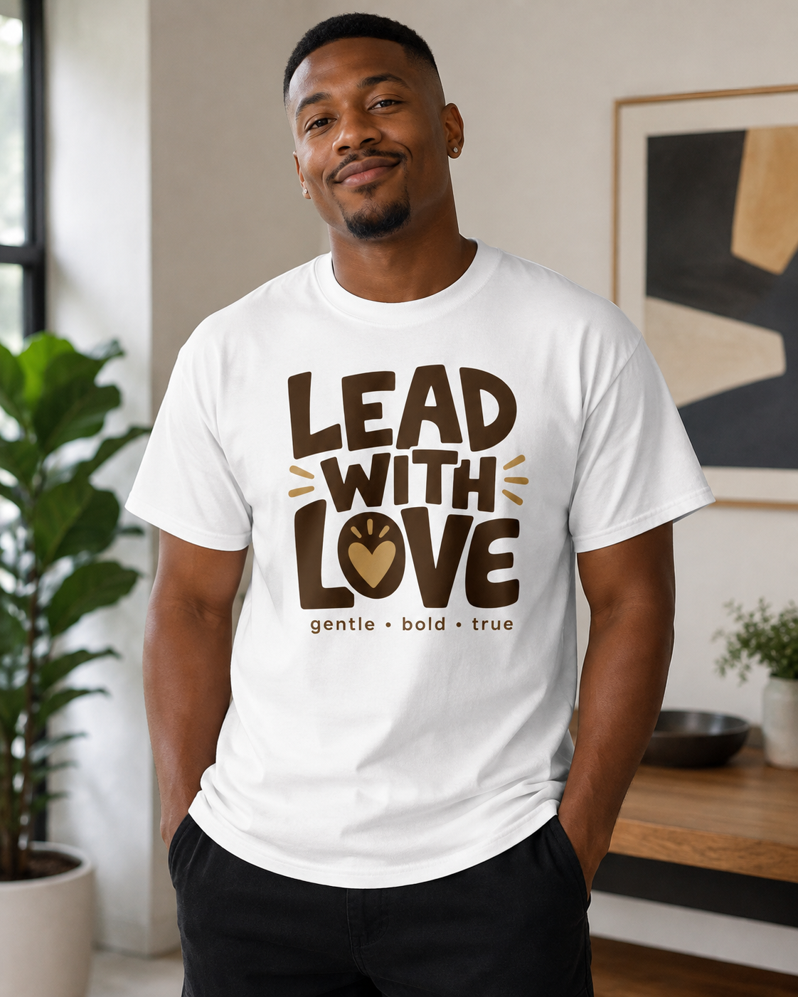 Lead with Love T-Shirt - Image 6