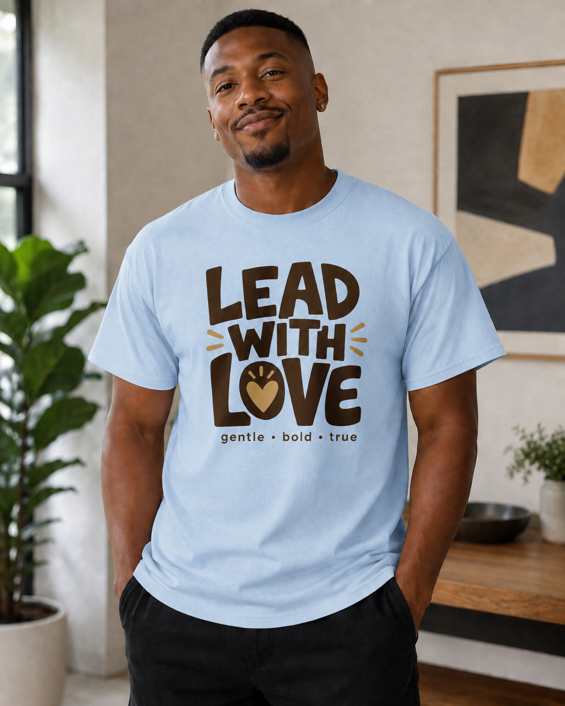 Lead with Love T-Shirt - Image 5