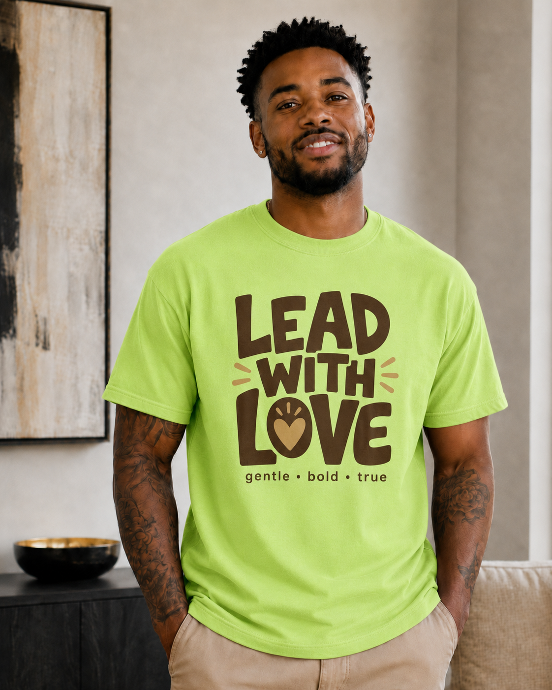 Lead with Love T-Shirt - Image 4
