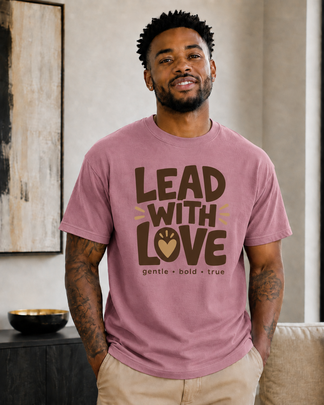 Lead with Love T-Shirt - Image 3