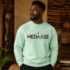 Medaase — Thank You Crewneck Sweatshirt