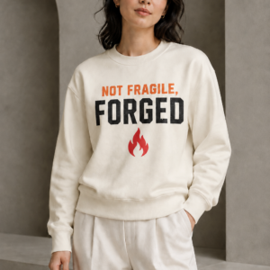 Not Fragile, Forged Crewneck Sweatshirt