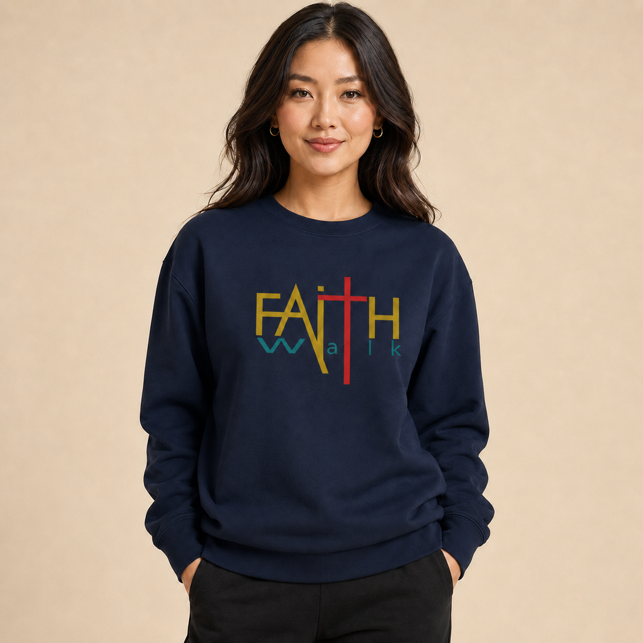 Faith Walk Crewneck Sweatshirt