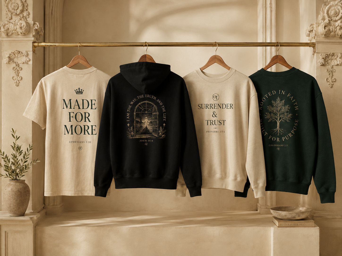 Faith & Purpose collection apparel