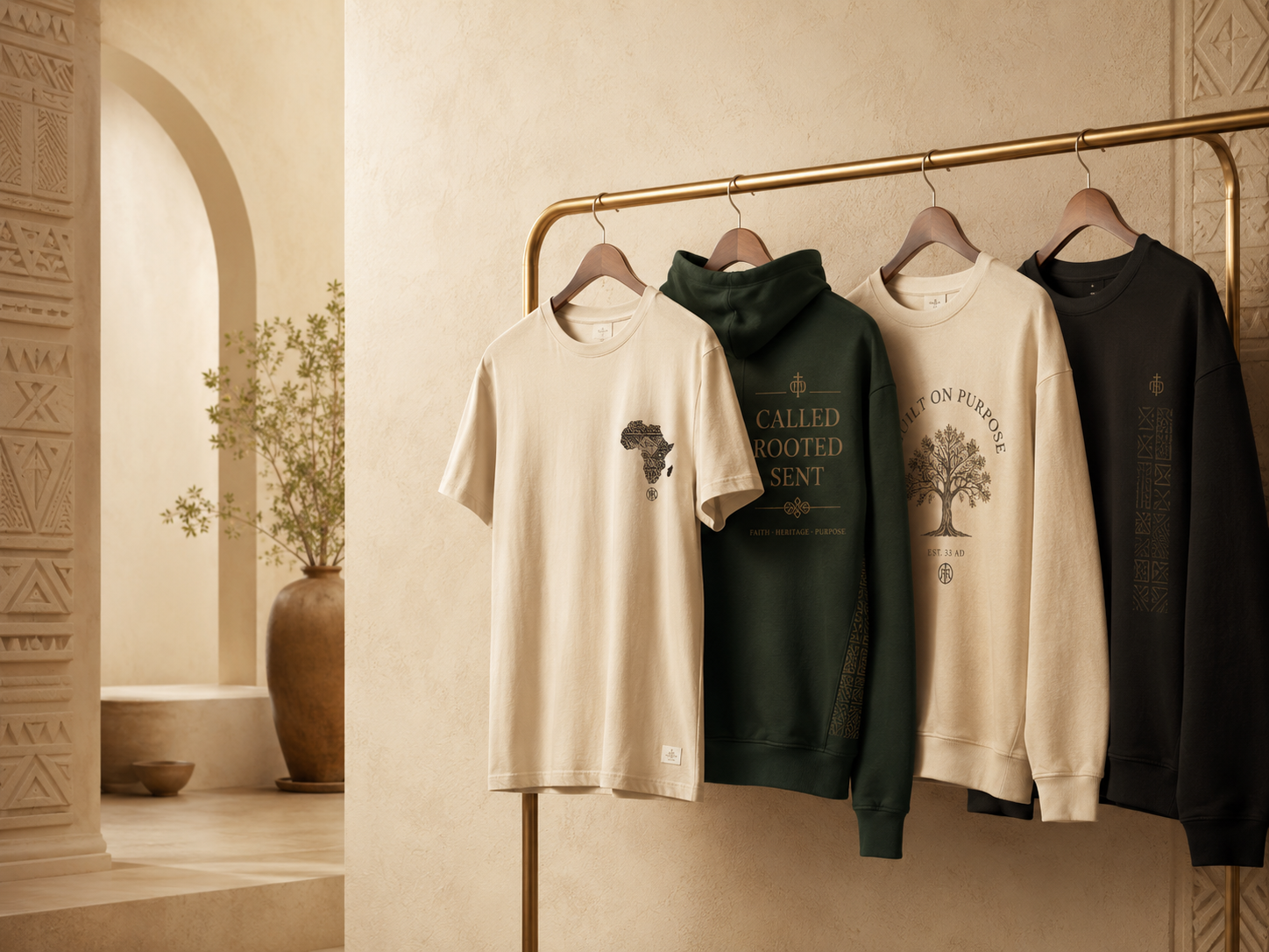 Growth & Resilience collection apparel
