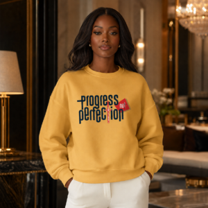 Progress, Not Perfection Crewneck Sweatshirt