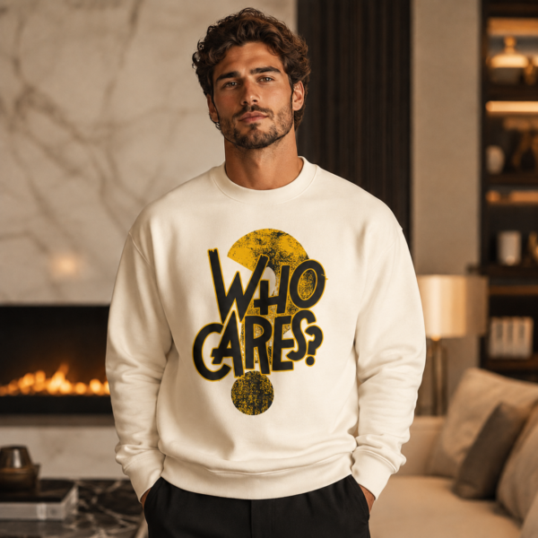 Who Cares? Crewneck Sweatshirt