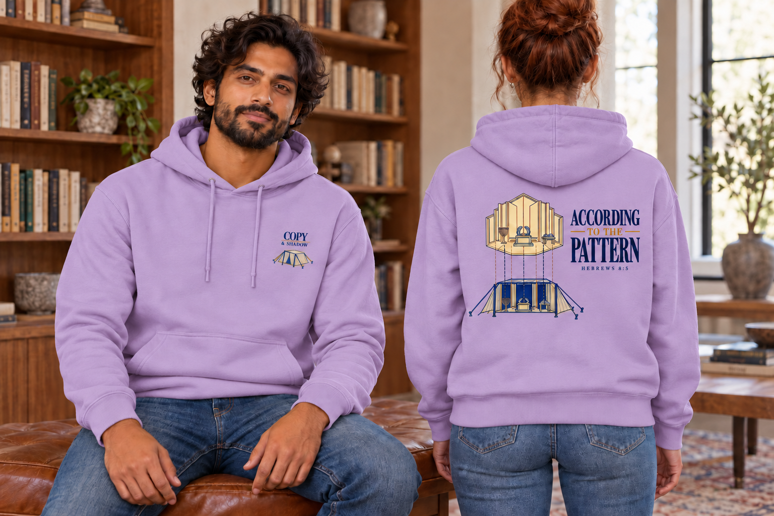 According to Pattern Hoodie - Image 4