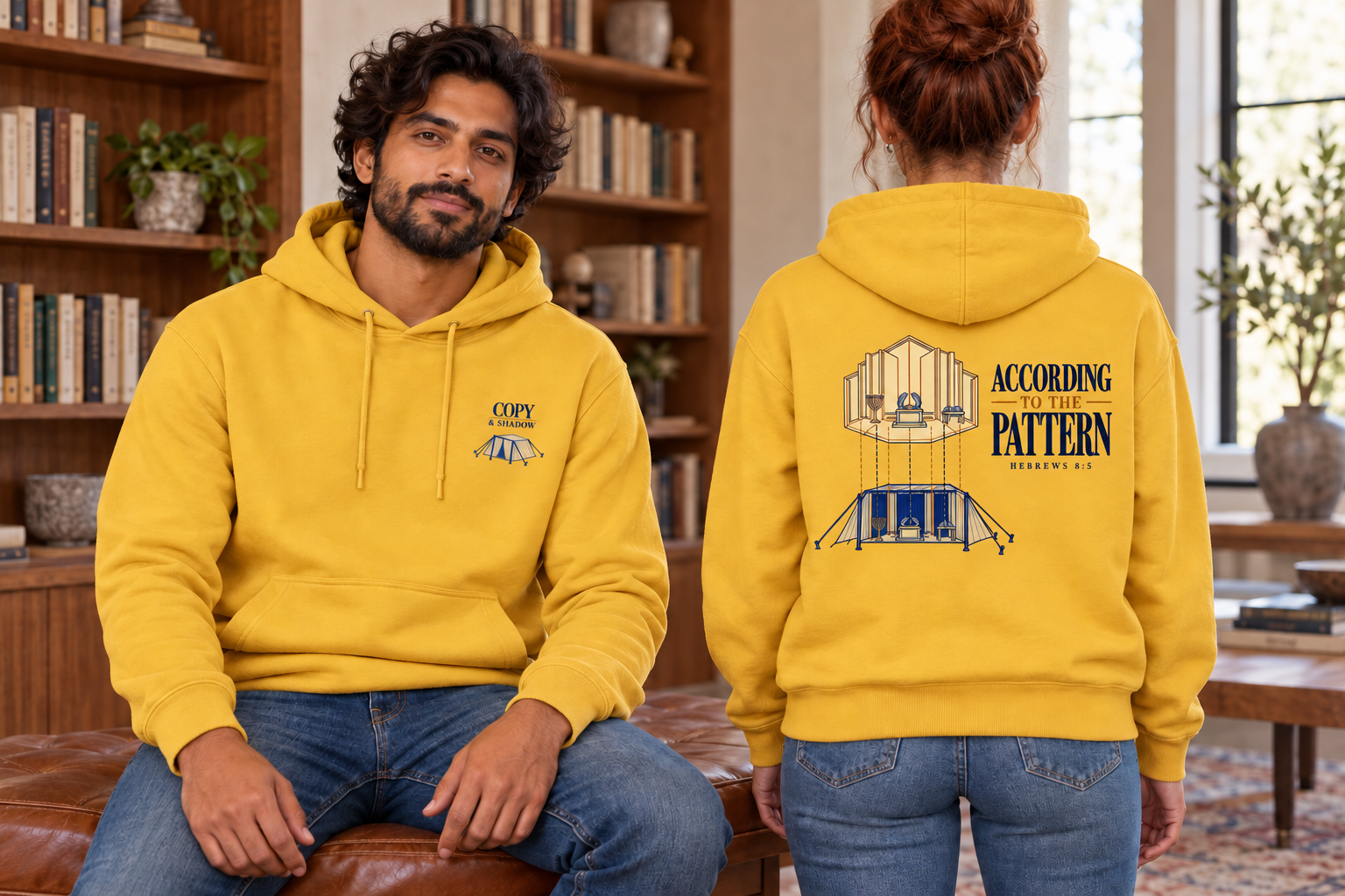 According to Pattern Hoodie - Image 5