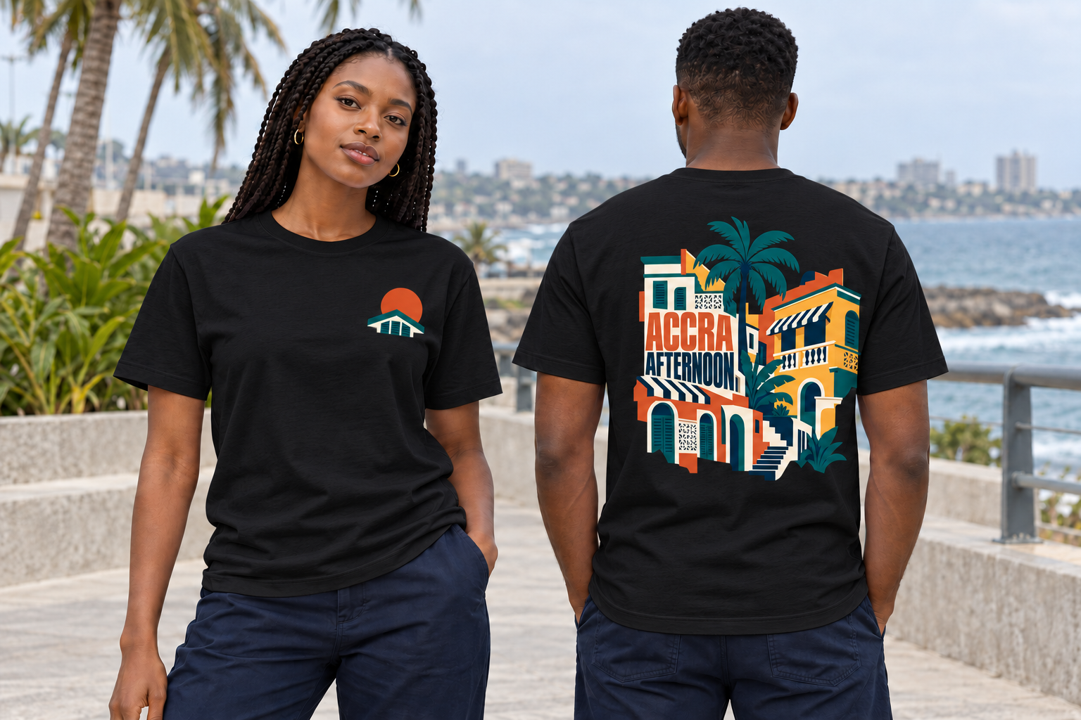 Accra Afternoon T-Shirt - Image 2