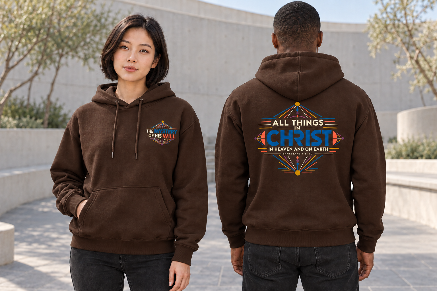 All Things Christ Hoodie - Image 5