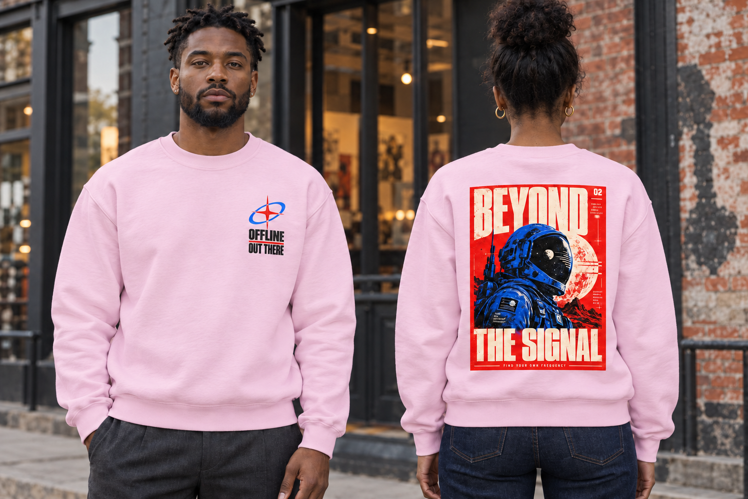 Beyond The Signal Crewneck Sweatshirt - Image 2