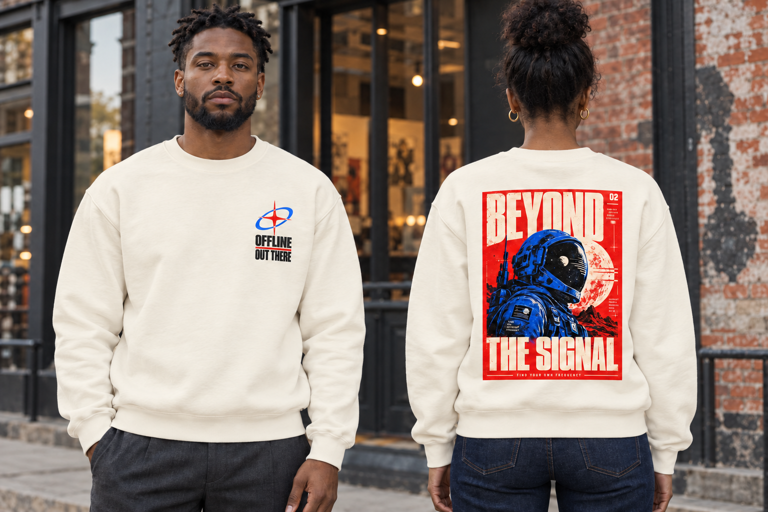 Beyond The Signal Crewneck Sweatshirt