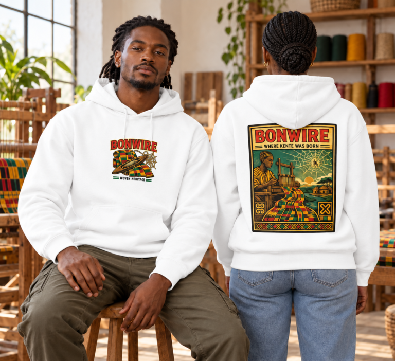 Bonwire Kente Hoodie