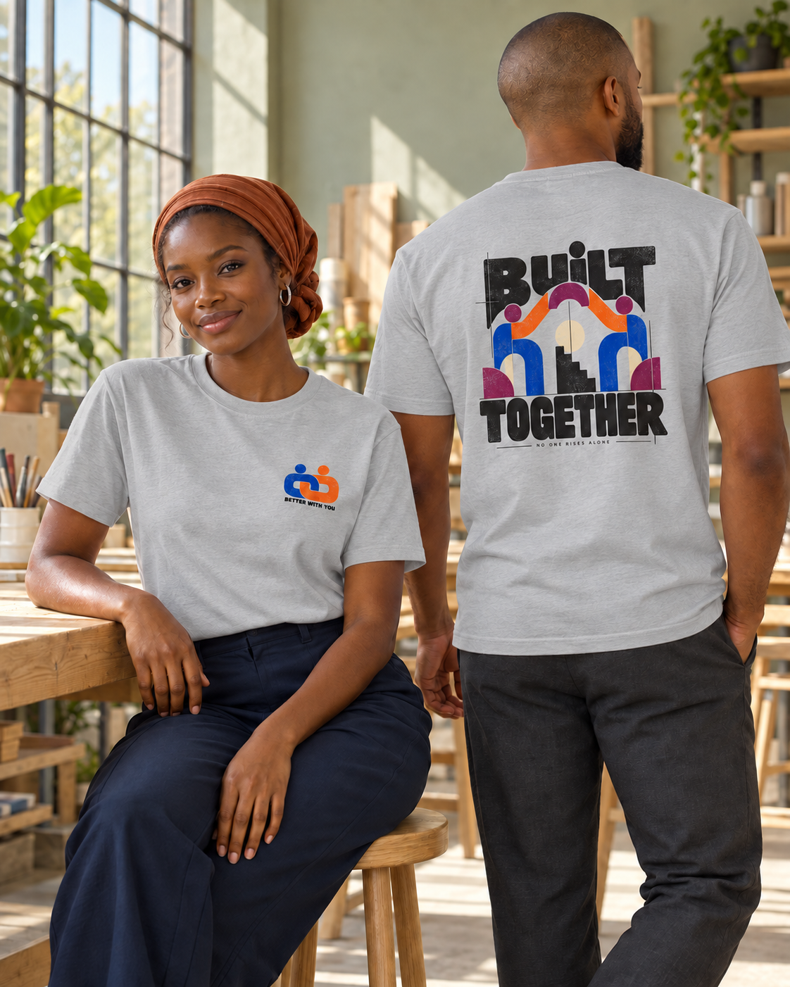Built Together T-Shirt - Image 3