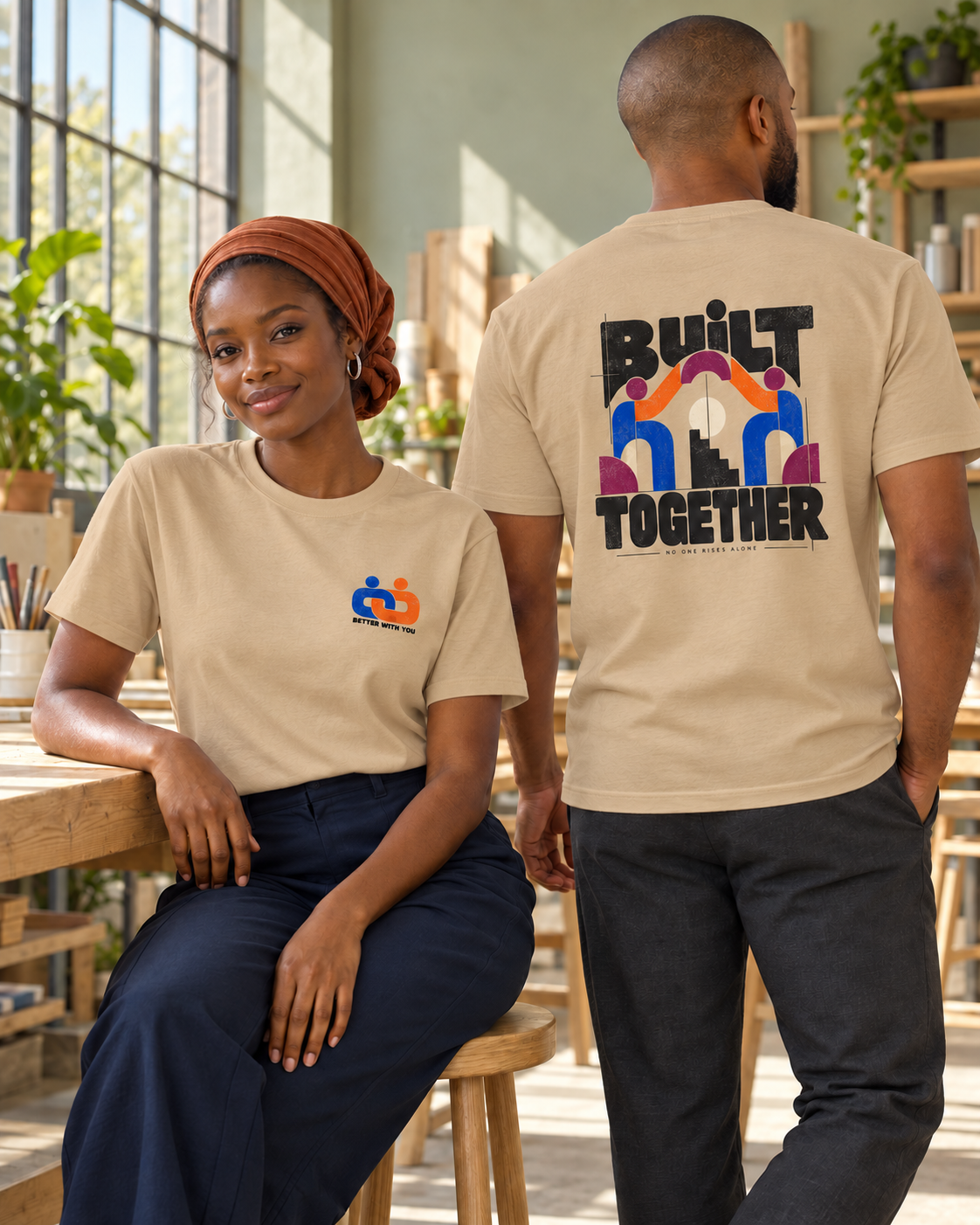 Built Together T-Shirt - Image 4