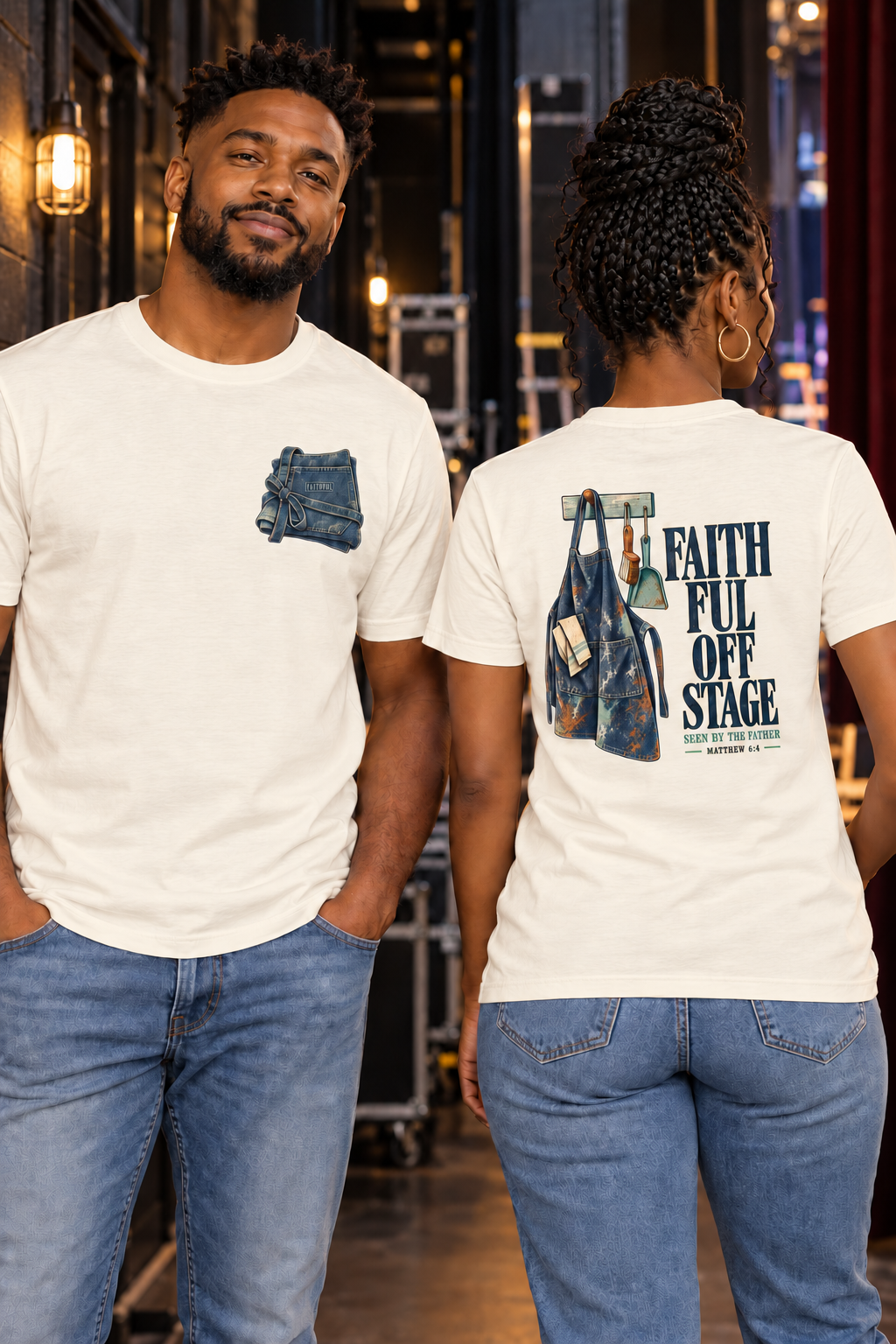 Faithful Off Stage T-Shirt - Image 5