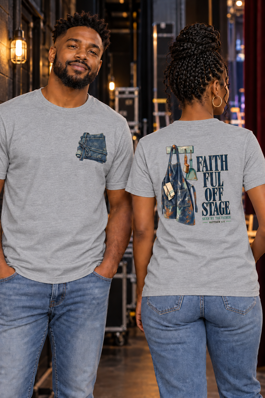 Faithful Off Stage T-Shirt - Image 4