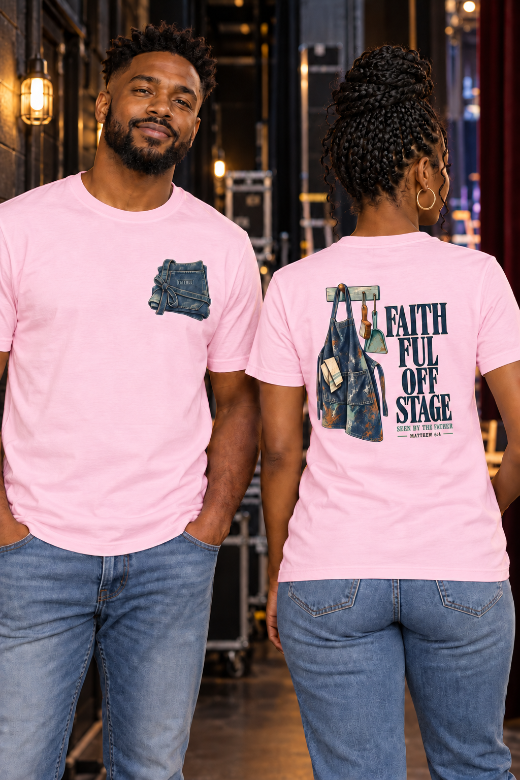 Faithful Off Stage T-Shirt - Image 3