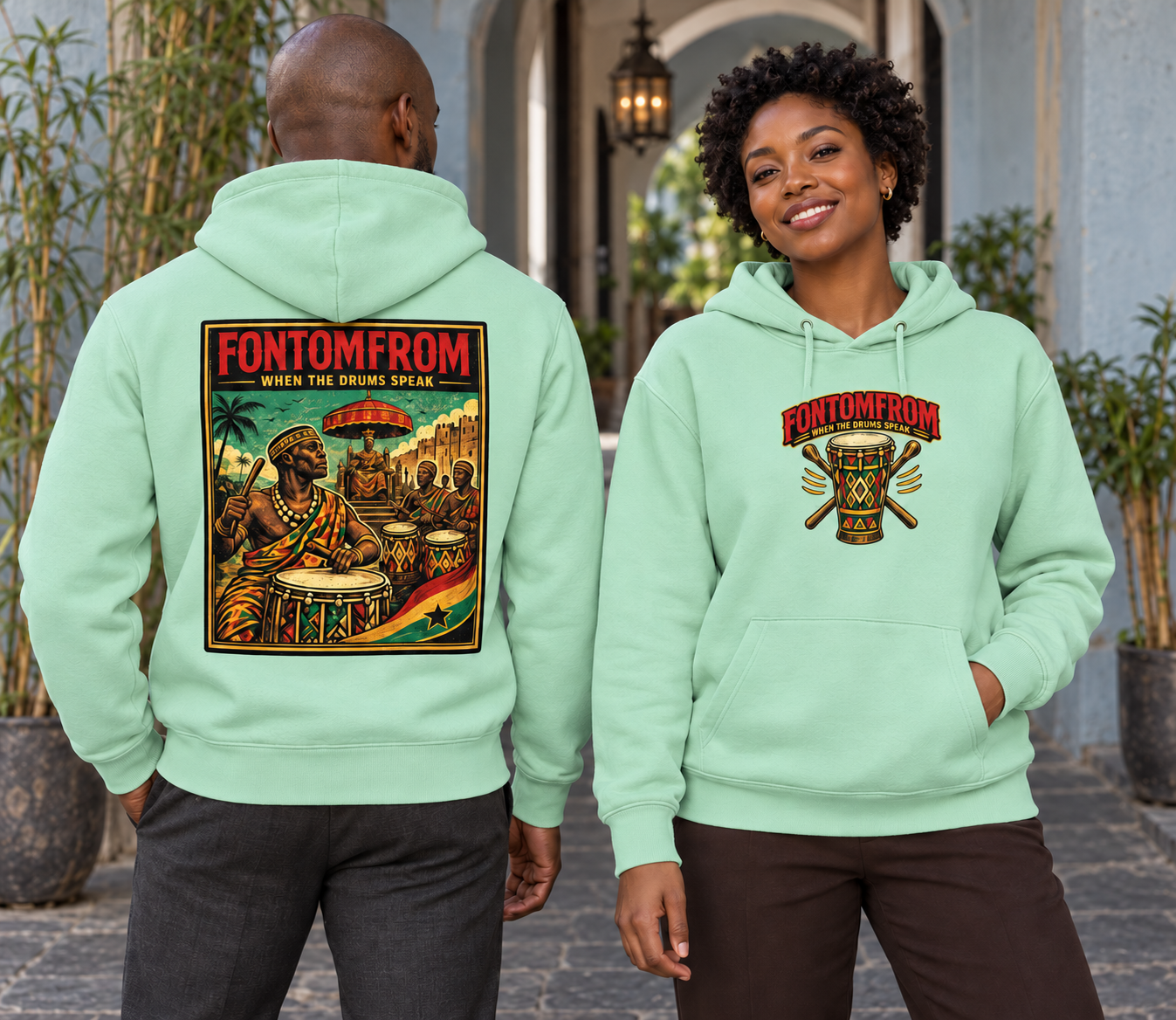 Fontomfrom Hoodie - Image 4