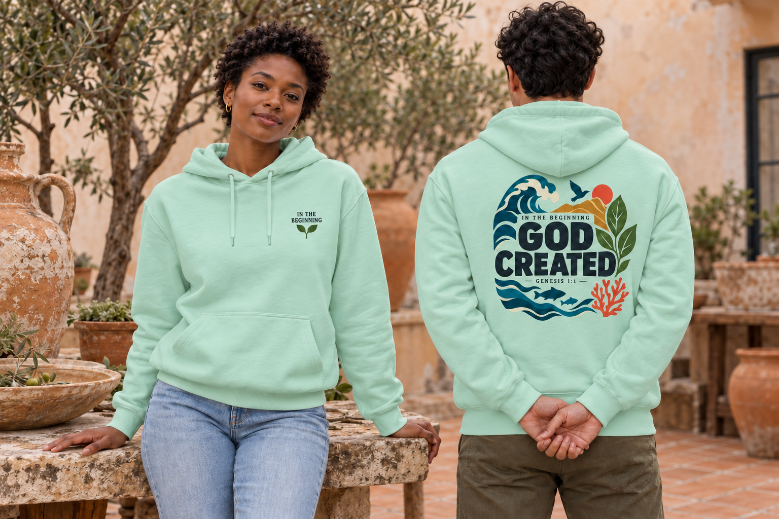 God Created Hoodie