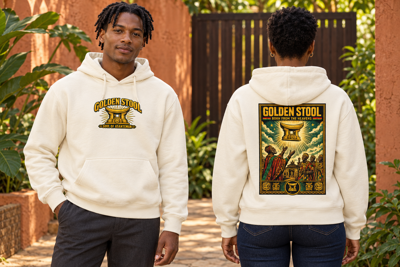 Golden Stool Hoodie - Image 2