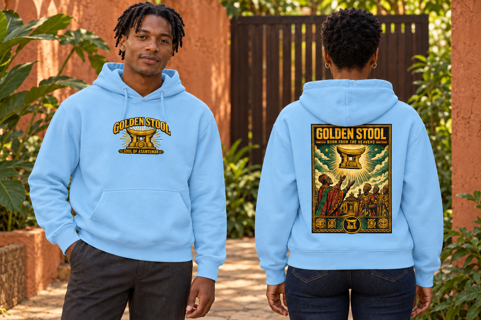 Golden Stool Hoodie - Image 3