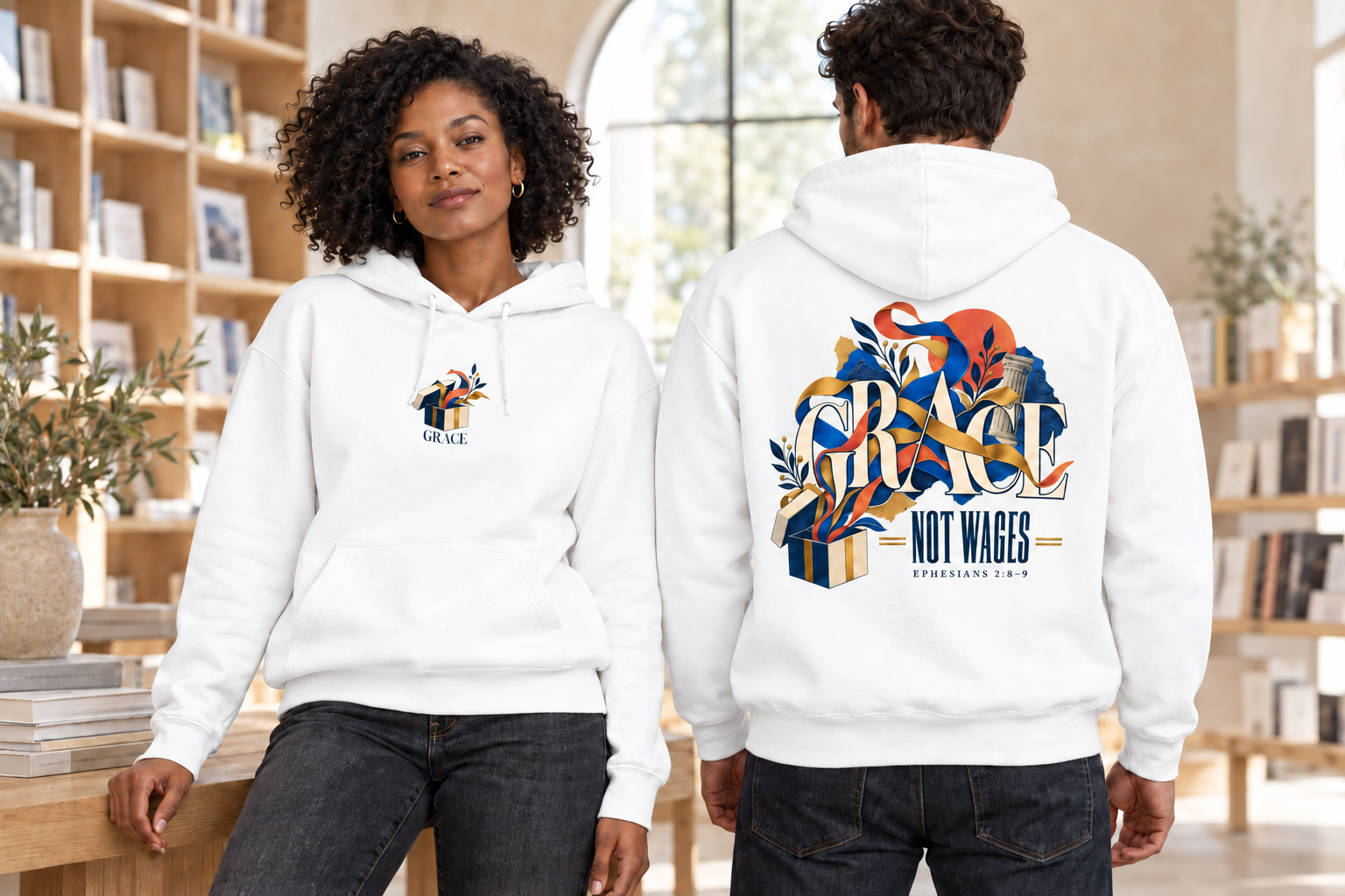 Grace Not Wages Hoodie
