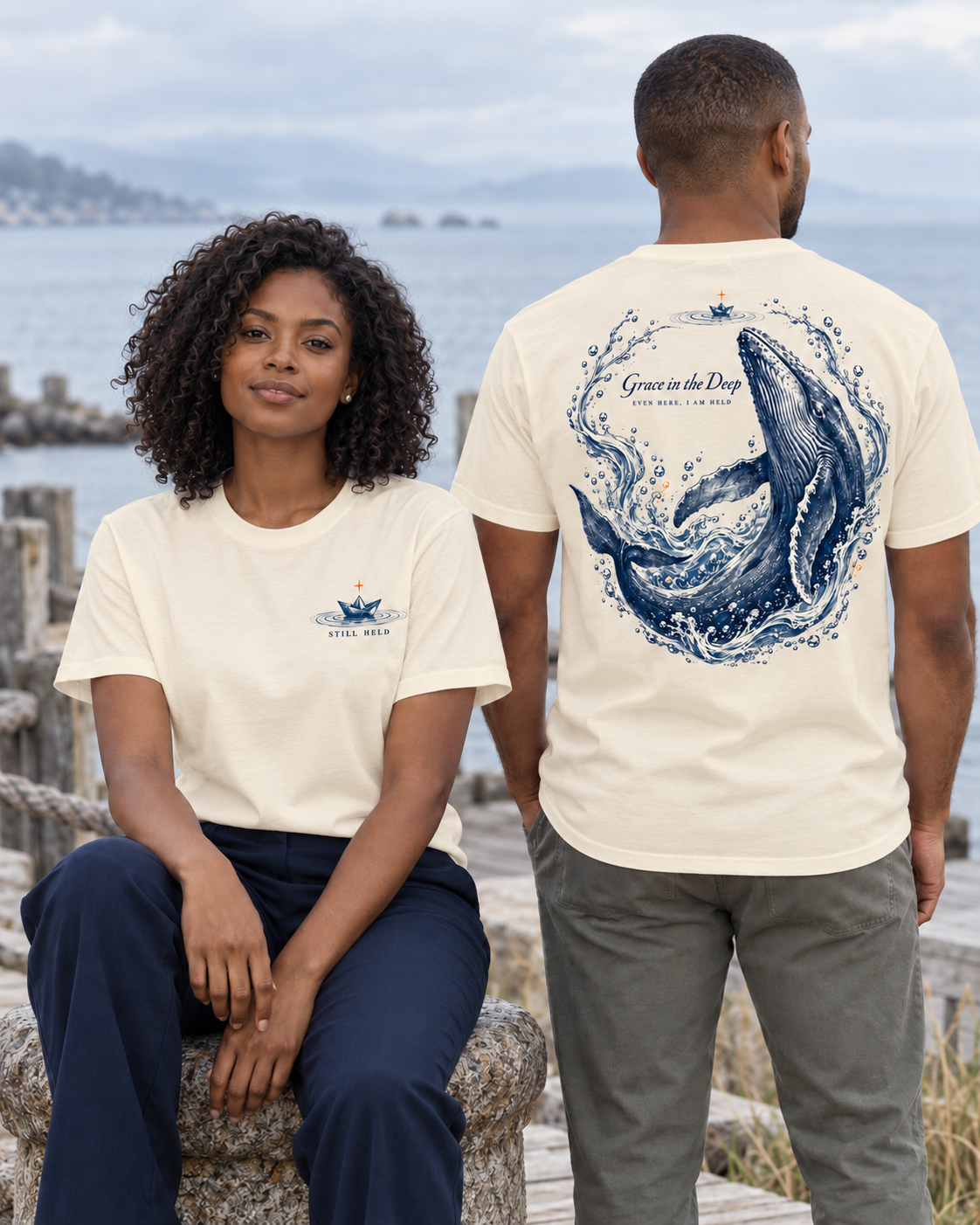 Grace In The Deep T-Shirt - Image 5
