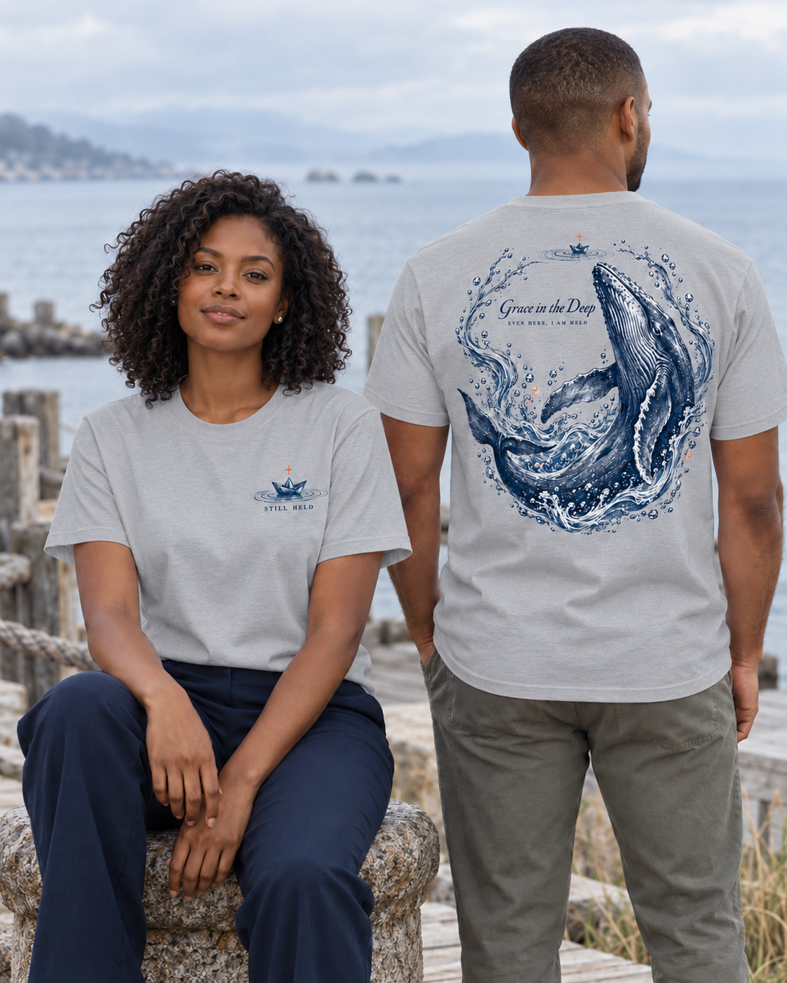 Grace In The Deep T-Shirt - Image 4