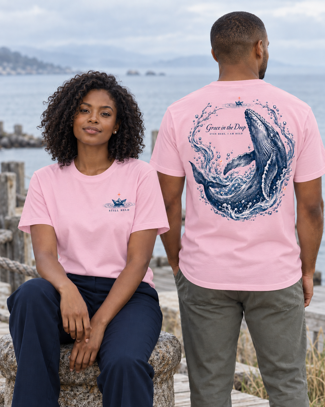 Grace In The Deep T-Shirt - Image 3