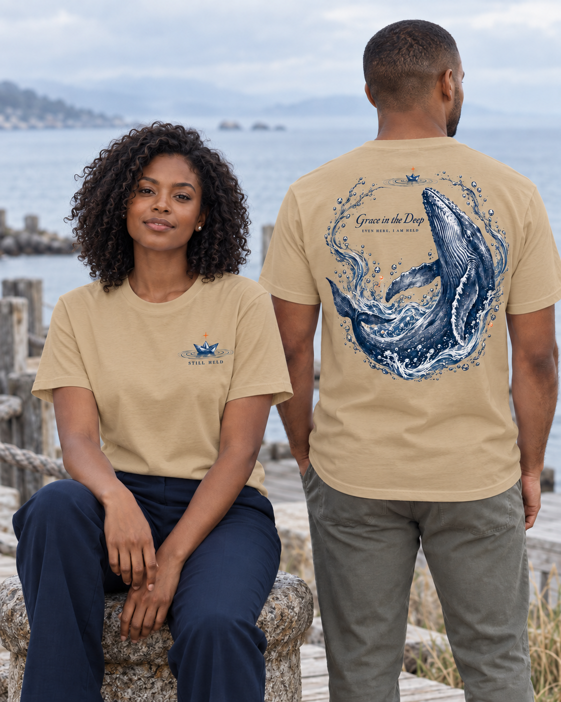 Grace In The Deep T-Shirt - Image 2