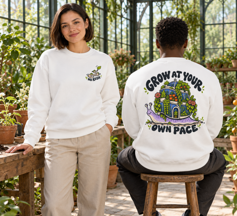 Grow At Your Own Pace Crewneck Sweatshirt