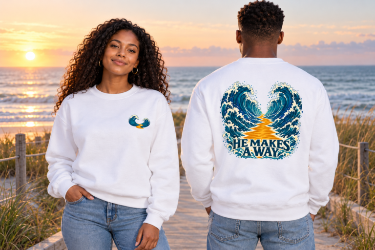 He Makes a Way Crewneck Sweatshirt