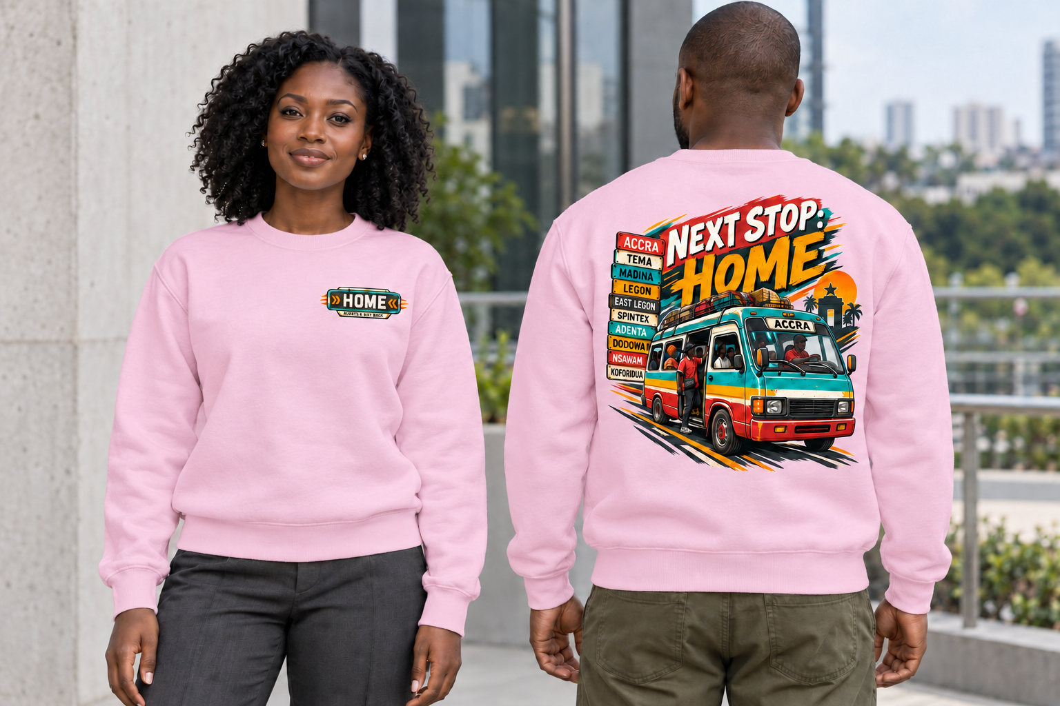 Next Stop Home Crewneck Sweatshirt - Image 5