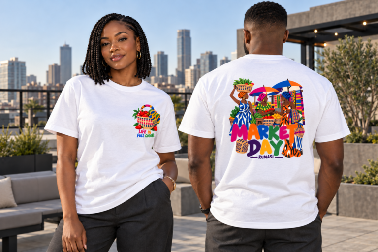Kumasi Market Day T-Shirt