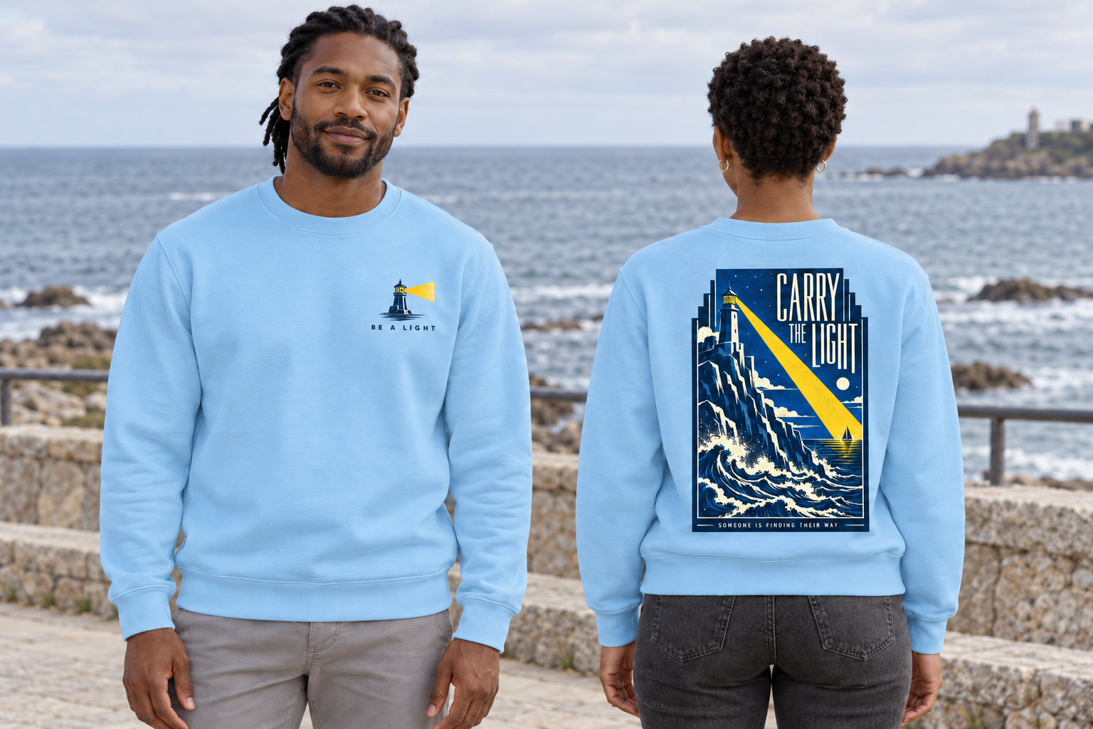 Lighthouse Crewneck Sweatshirt - Image 4