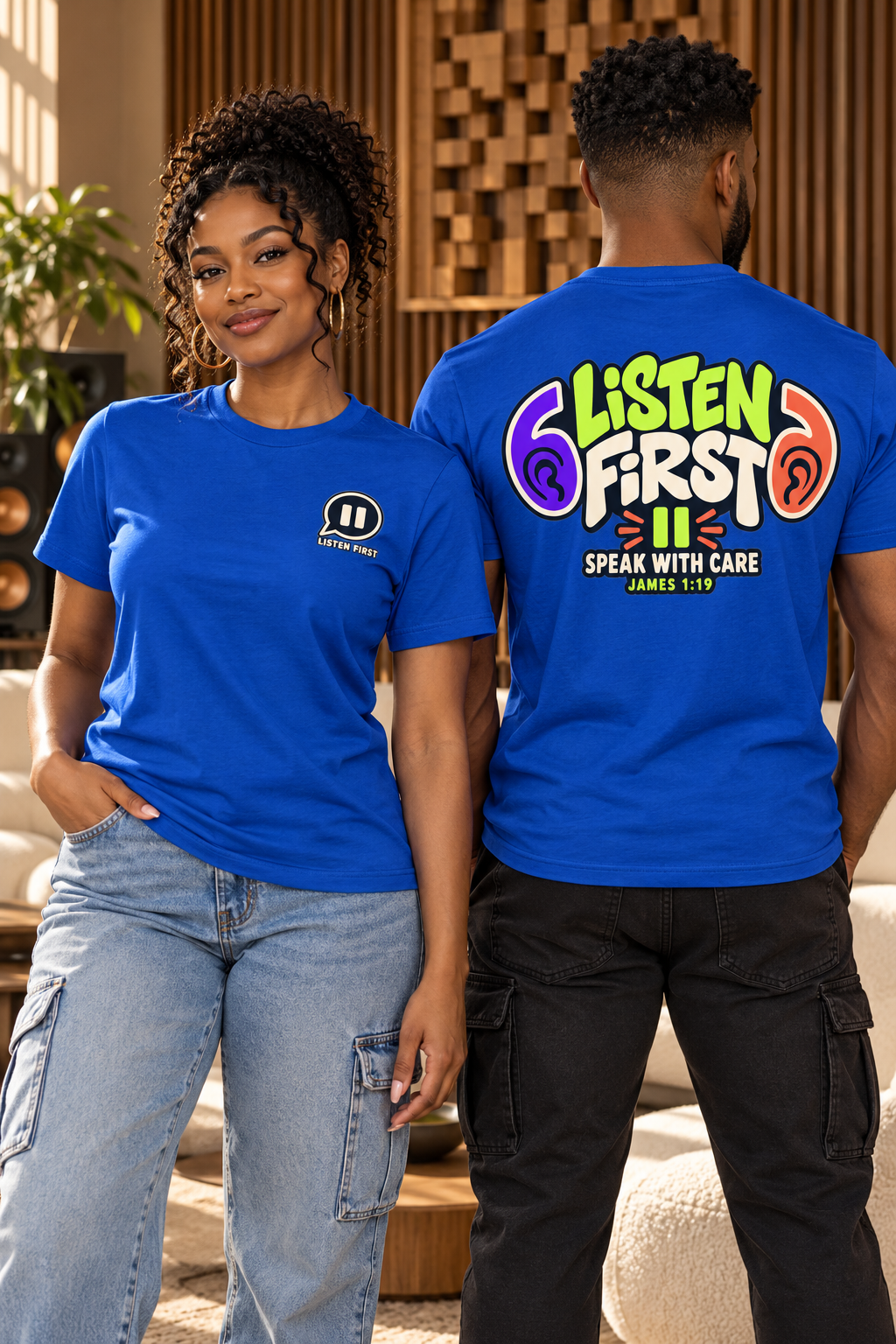 Listen First T-Shirt - Image 2