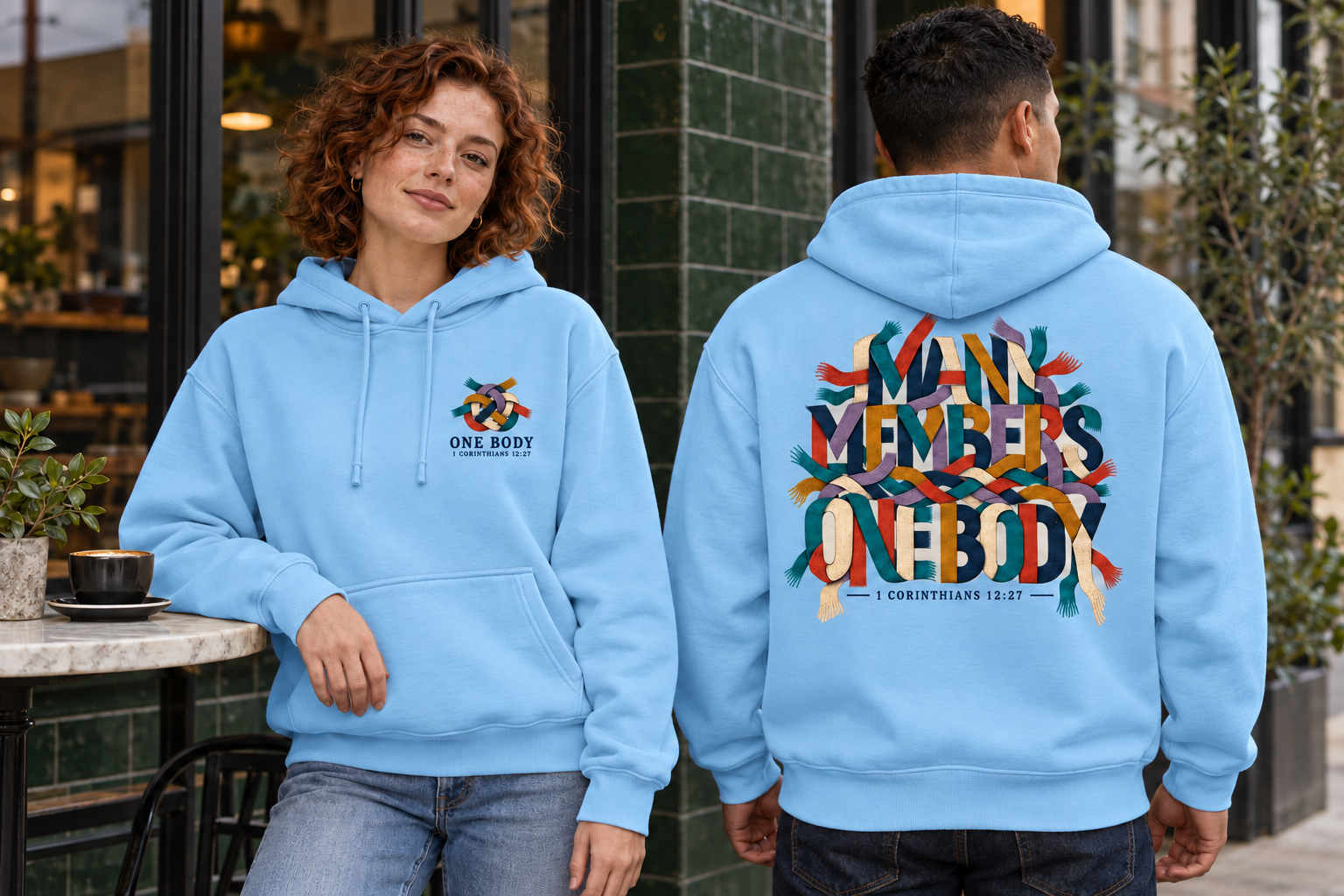 Many Members One Body Hoodie - Image 2