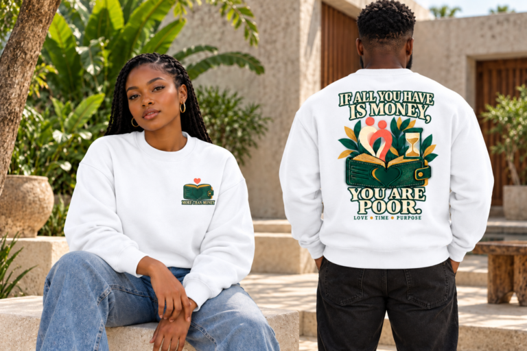 More Than Money Crewneck Sweatshirt