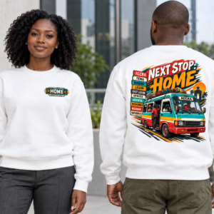 Next Stop Home Crewneck Sweatshirt